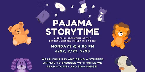 Pajama Storytime at Central