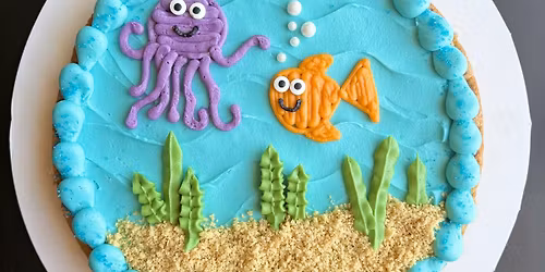 Mommy & Me Cookie Cake Decorating
