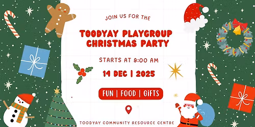 Toodyay Playgroup Christmas Party