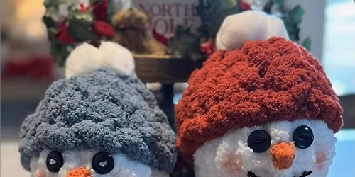 Chunky Yarn Snowman - Adult Workshop [ 2 dates ]