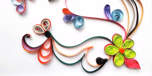 Paper Quilling Workshop at Woolly Bear Books