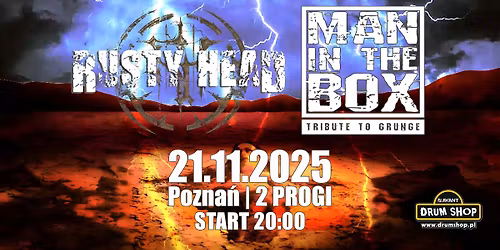 LET'S GRUNGE 'EM ALL - Rusty Head & Man In The Box| Pozna\u0144| Klub 2Progi | 21 XI 2025 