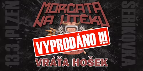 Mor\u010data na \u00fat\u011bku, Vr\u00e1\u0165a Ho\u0161ek | PLZE\u0147, \u0160e\u0159\u00edkovka