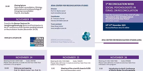 1st Reconciliation Week