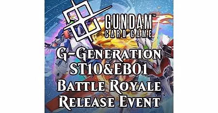 Gundam G-Generation ST10&EB01 Battle Royale Release Event