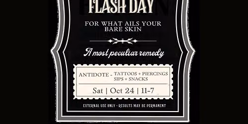 Pick your Poison Flash Day! 