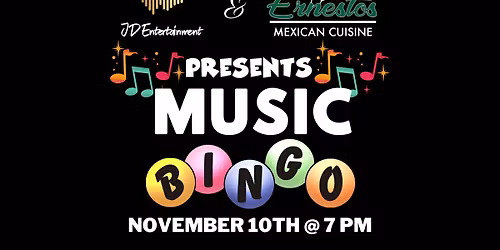 Music Bingo @ Ernestos Mexican Cuisine