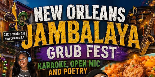 New Orleans Jambalaya Jollof Grub Fest