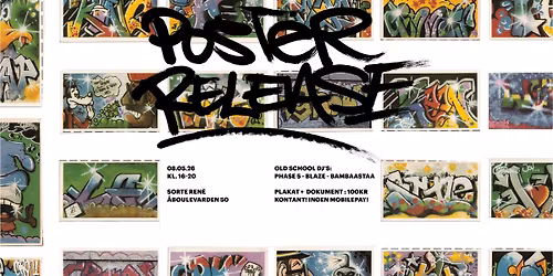 POSTER RELEASE: DANDY GRAFFITI STICKER COLLECTION 1985