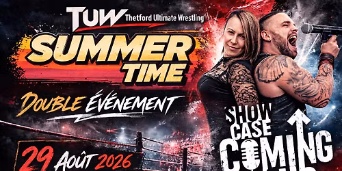 Gala de lutte TUW Summer Time & Showcase Coming Up