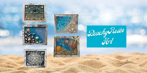 Beachy Resin Art