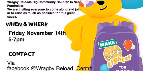 Children In Need Fundraising Event