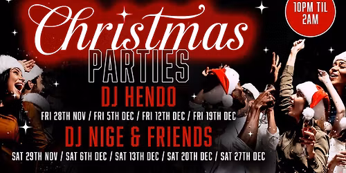 Christmas Party Nights with DJ Hendo