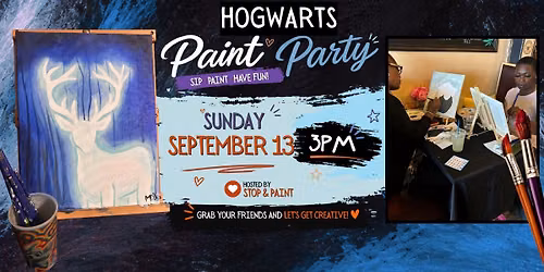 Hogwarts Paint Party!