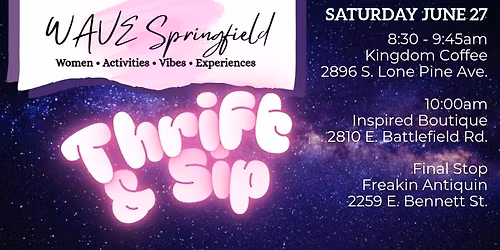 Thrift & Sip - June 