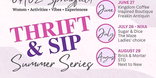 Thrift & Sip - June 