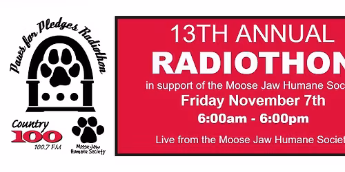 13th Annual Paws For Pledges Radiothon
