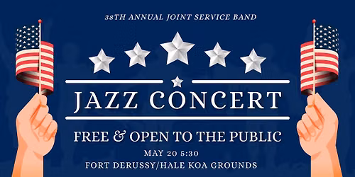 Free 38th Annual Joint Service Band Jazz Concert