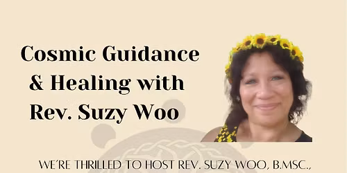Rev Suzy Woo Guest Reader, Healer, Astrologer