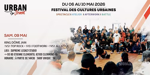 Urban Clermont 2026 | King D\u00f4me Jam