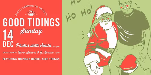 Good Tidings Sunday: Save The Date!