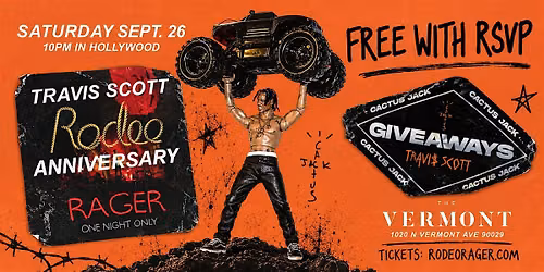 RODEO. 11 YEARS LATER. One night in Hollywood. Free.