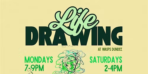 Life Drawing WASPS Dundee Saturday 31st Jan