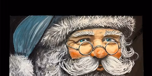 Santa 2025 Mastering Expression, texture and Light 12x24 Acrylics Workshop