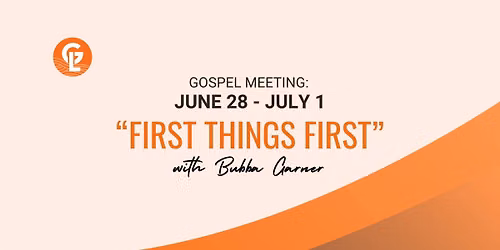 Gospel Meeting with Bubba Garner