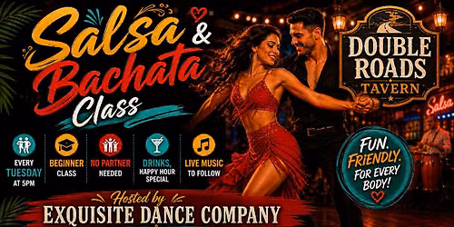 Learn to Salsa & Bachata at Double Roads