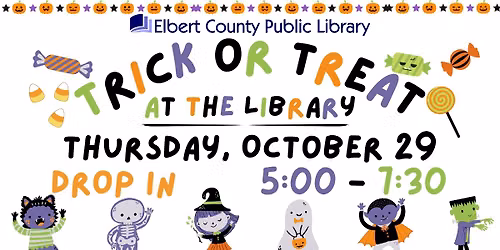 Trick or Treat At the Library