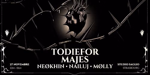 OBSCENE : Todiefor - Majes - Ne\u00f8khin - M\u00f8lly - Nailuj