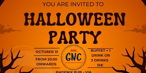 GNC Halloween party \ud83c\udf83