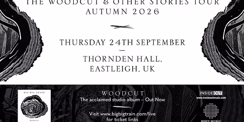 Big Big Train The Woodcut and Other Stories Tour (warmup show)