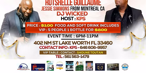 UNE SOIREE CULTURELLE WITH RUTSHELLE & JESSIE SIMMONS