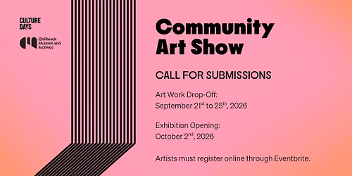 Community Art Show - Online Registration Form