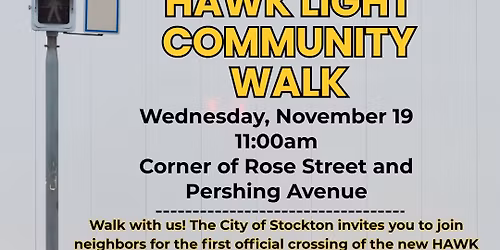 Step Into Safety: HAWK Light Community Walk