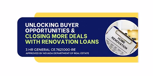 3HR CE Class Closing More Deals with Renovation Mortgages