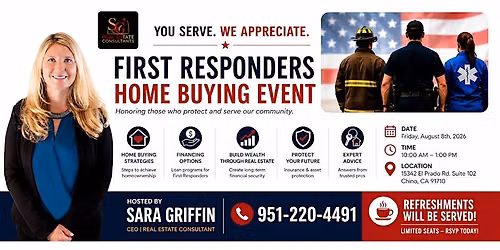 First Responders Home Buying Event