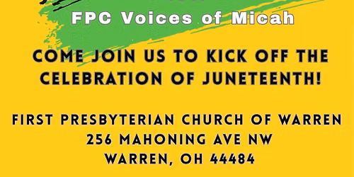 Juneteenth service