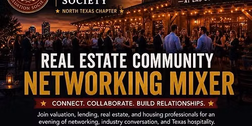Real Estate Community Networking Mixer