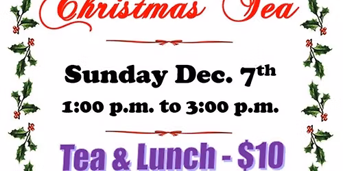 St Francis Christmas Tea!