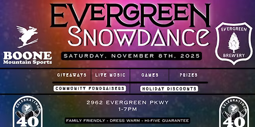 Evergreen Snowdance - 40th Year Anniversary!
