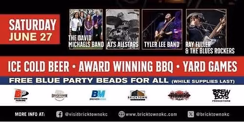 Dirty Red & The Soul Shakers LIVE Bricktown Blues & BBQ Festival, OKC OK
