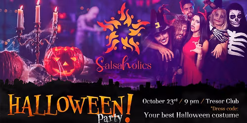 Haloween party with Salsaholics