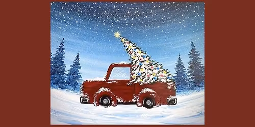 Paint and Sip Holiday Truck