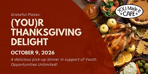 Grateful Plates: YOUr Thanksgiving Delight