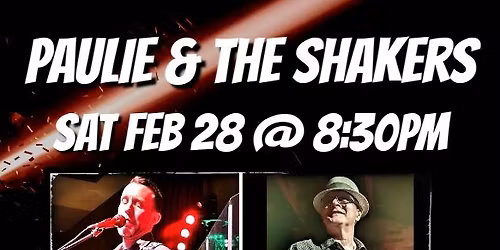 Paulie & The Shakers @ The Crowd Around Me