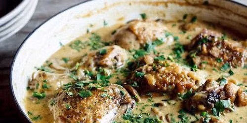 F\u00c6LLESSPISNING, COQ AU RIESLING, 3\/9 - 2026