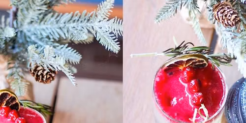 Holiday Cocktail Menu